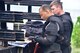 Simulated insurgents investigate a binder of personally identifiable information (PII) during Air Force Fly-Away Security Team training, or FAST, Sept. 25, 2015, at Joint Base Pearl Harbor-Hickam. FAST provides forward-deploying Airmen the opportunity to enhance specific skills in the areas of security, mission planning, threat assessments, and combatives. The training intertwines various skill sets and teaches selectees how to be security police, ambassadors, and humanitarians at the same time. (U.S. Air Force photo by Staff Sgt. Christopher Stoltz/Released)