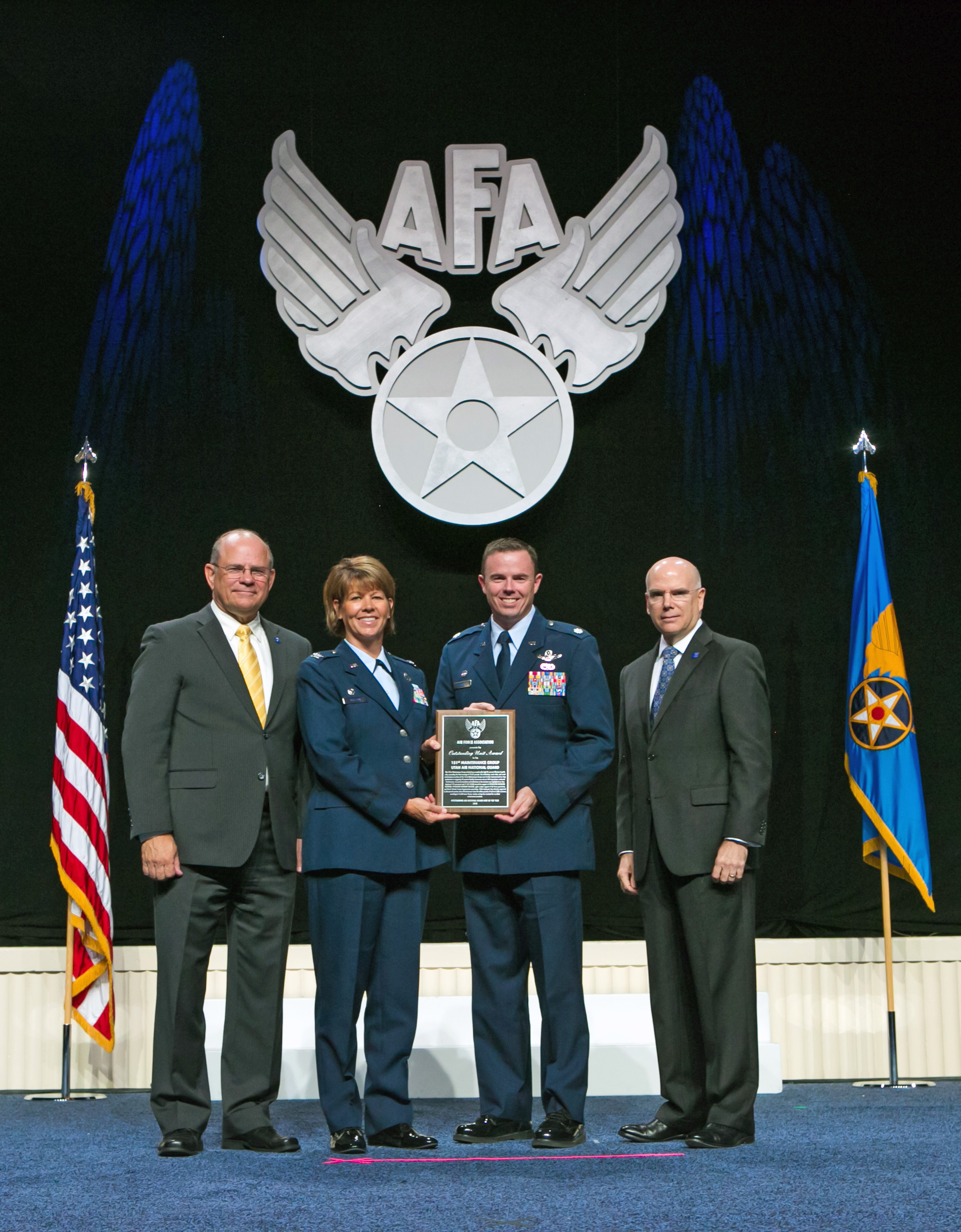 Utah's 151st Maintenance Group wins ANG Outstanding Unit Award > Air