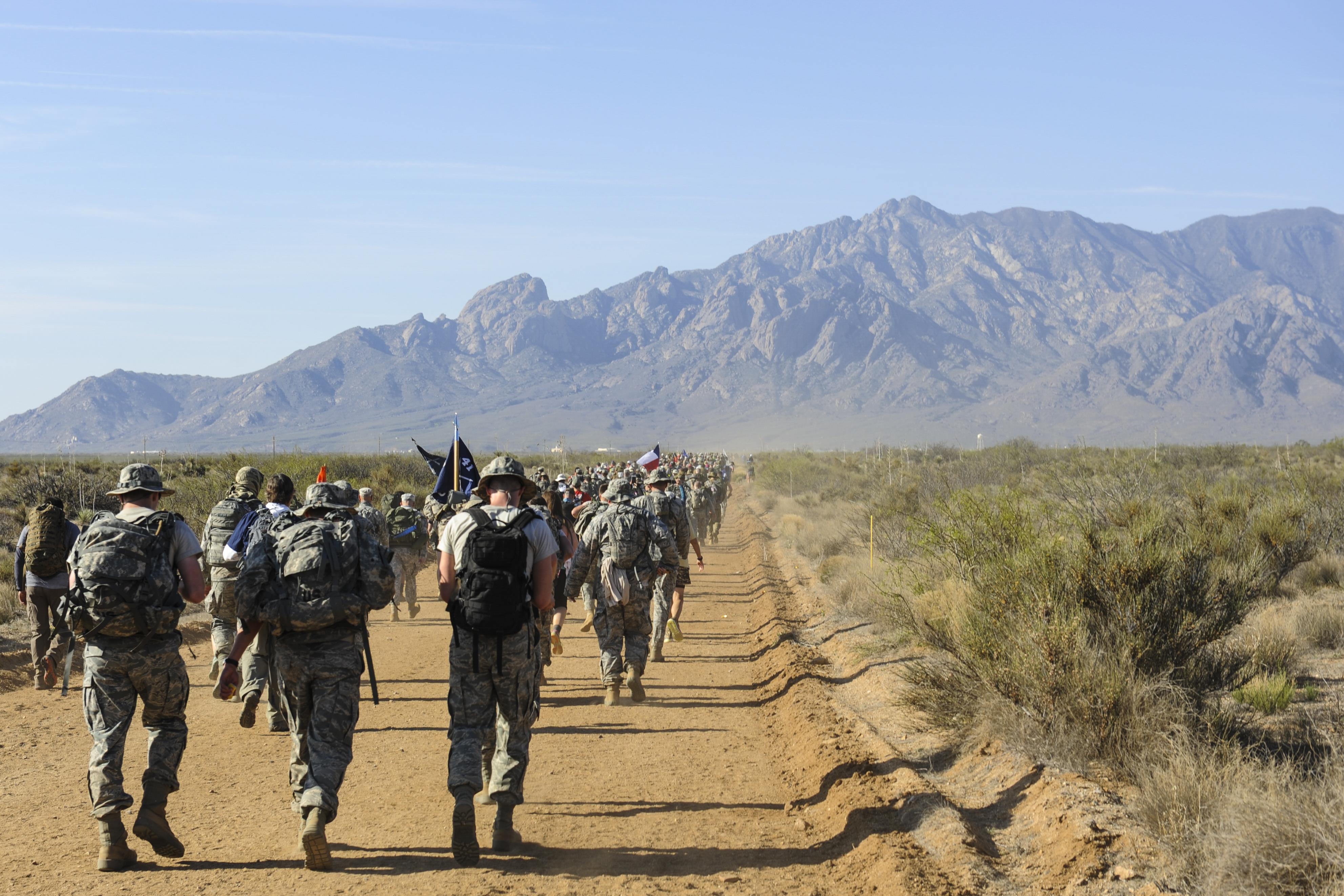 Airmen honor Bataan Death March survivors