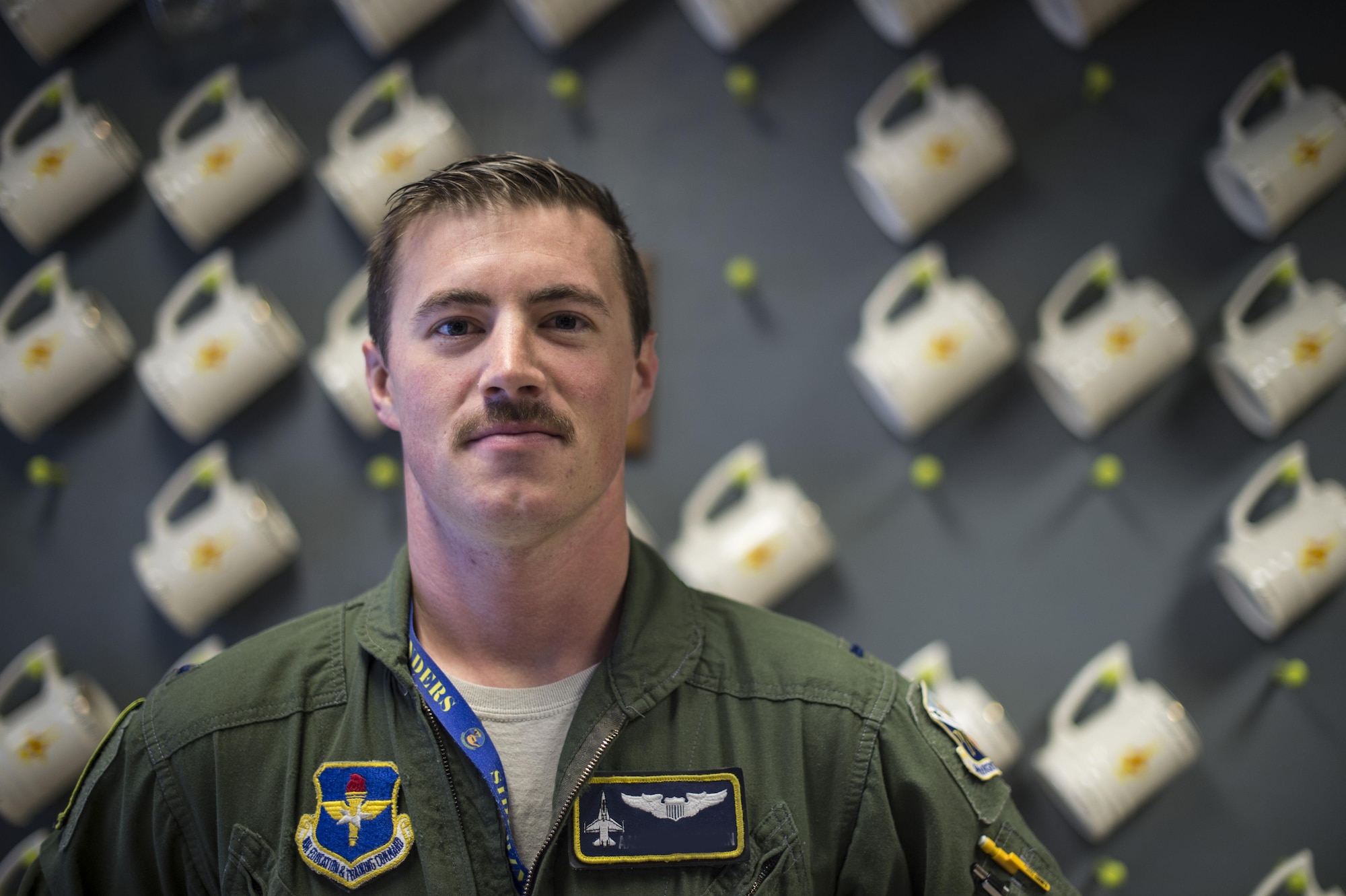 Airmen at Holloman spent all month growing their mustaches to honor Brigadier General Robin Olds. Olds was known for being bold, aggressive, and an amazing leader. He was a triple Ace with a total of sixteen air-to-air kills between World War II and Vietnam. In addition to his amazing leadership and war fighting abilities, Olds is known for the "bullet-proof mustache" he grew after the success of his unit during Operation Bolo. As the superstition goes, the presence of a mustache bestows the wearer with an impenetrable shield around him and his aircraft. While Olds grew his mustache beyond Air Force regulations into a waxed masterpiece, our Airmen now follow Air Force Instruction 36-2903 Dress and Appearance. While we are sad to see Mustache March 2016 come to an end, we hope everyone marks their calendars for an even more impressive Tour de Mustache 2K17! 