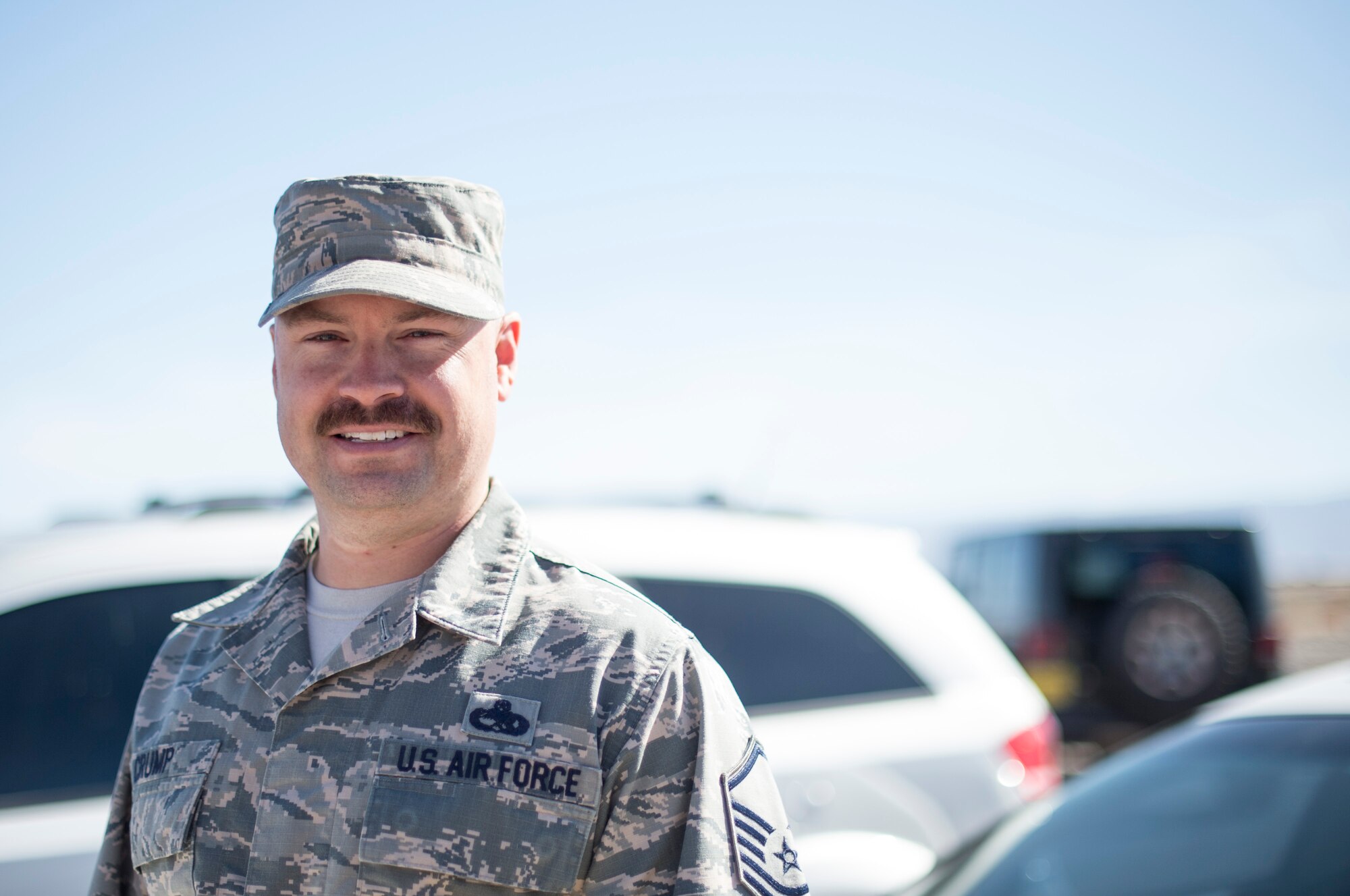 Airmen at Holloman spent all month growing their mustaches to honor Brigadier General Robin Olds. Olds was known for being bold, aggressive, and an amazing leader. He was a triple Ace with a total of sixteen air-to-air kills between World War II and Vietnam. In addition to his amazing leadership and war fighting abilities, Olds is known for the "bullet-proof mustache" he grew after the success of his unit during Operation Bolo. As the superstition goes, the presence of a mustache bestows the wearer with an impenetrable shield around him and his aircraft. While Olds grew his mustache beyond Air Force regulations into a waxed masterpiece, our Airmen now follow Air Force Instruction 36-2903 Dress and Appearance. While we are sad to see Mustache March 2016 come to an end, we hope everyone marks their calendars for an even more impressive Tour de Mustache 2K17! 