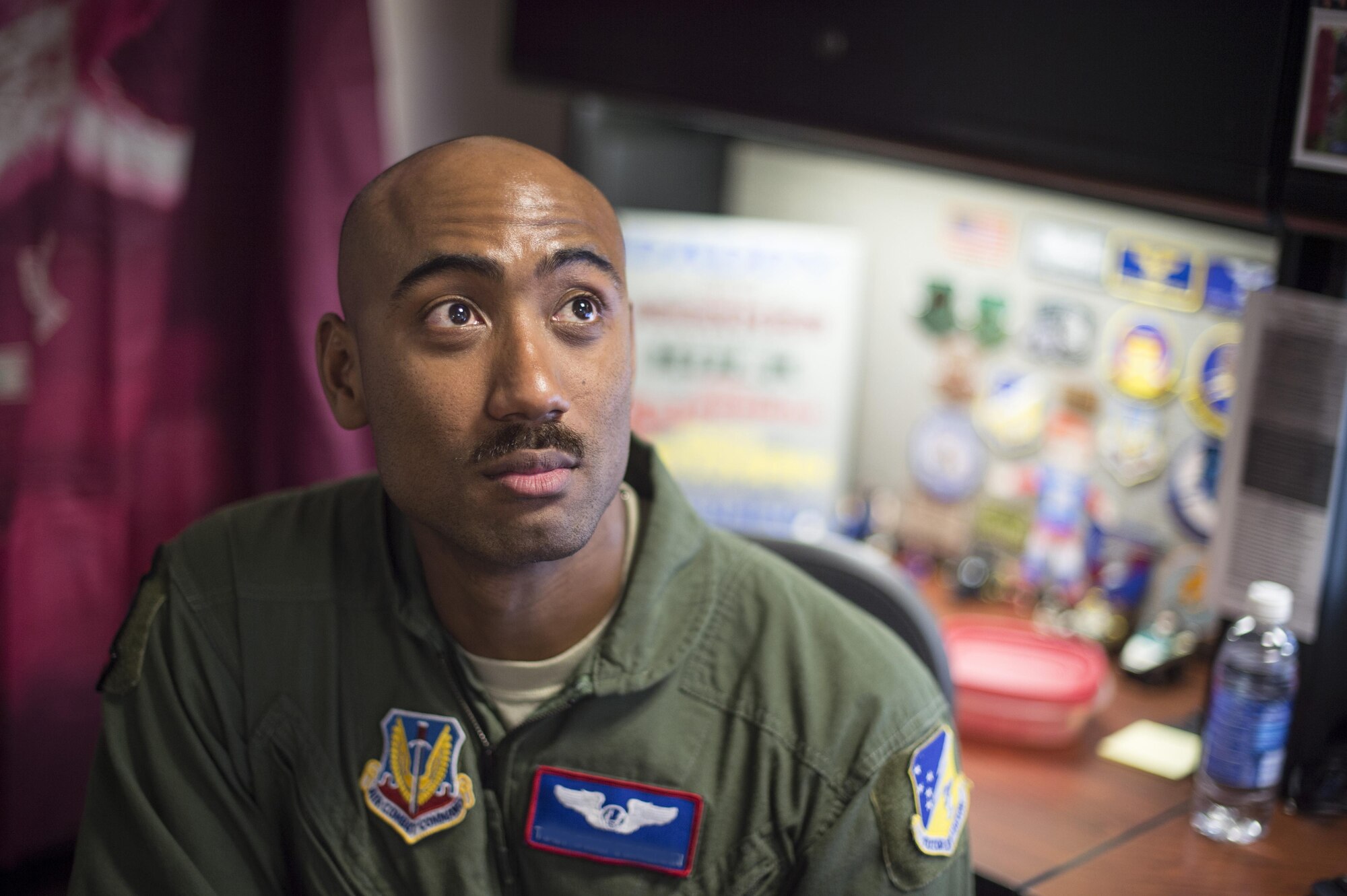Airmen at Holloman spent all month growing their mustaches to honor Brigadier General Robin Olds. Olds was known for being bold, aggressive, and an amazing leader. He was a triple Ace with a total of sixteen air-to-air kills between World War II and Vietnam. In addition to his amazing leadership and war fighting abilities, Olds is known for the "bullet-proof mustache" he grew after the success of his unit during Operation Bolo. As the superstition goes, the presence of a mustache bestows the wearer with an impenetrable shield around him and his aircraft. While Olds grew his mustache beyond Air Force regulations into a waxed masterpiece, our Airmen now follow Air Force Instruction 36-2903 Dress and Appearance. While we are sad to see Mustache March 2016 come to an end, we hope everyone marks their calendars for an even more impressive Tour de Mustache 2K17! 