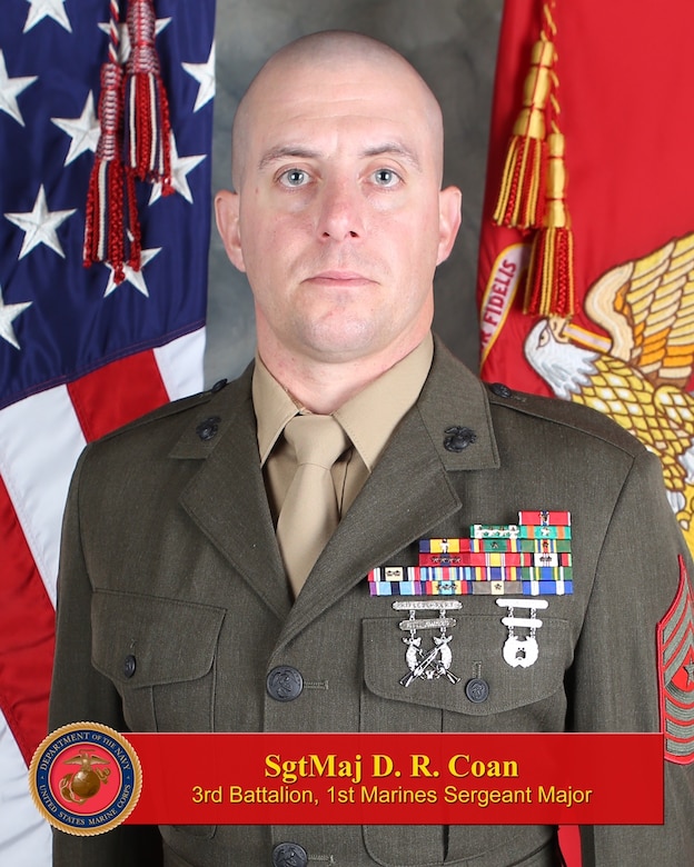 Sergeant Major, 3rd Battalion, 1st Marines