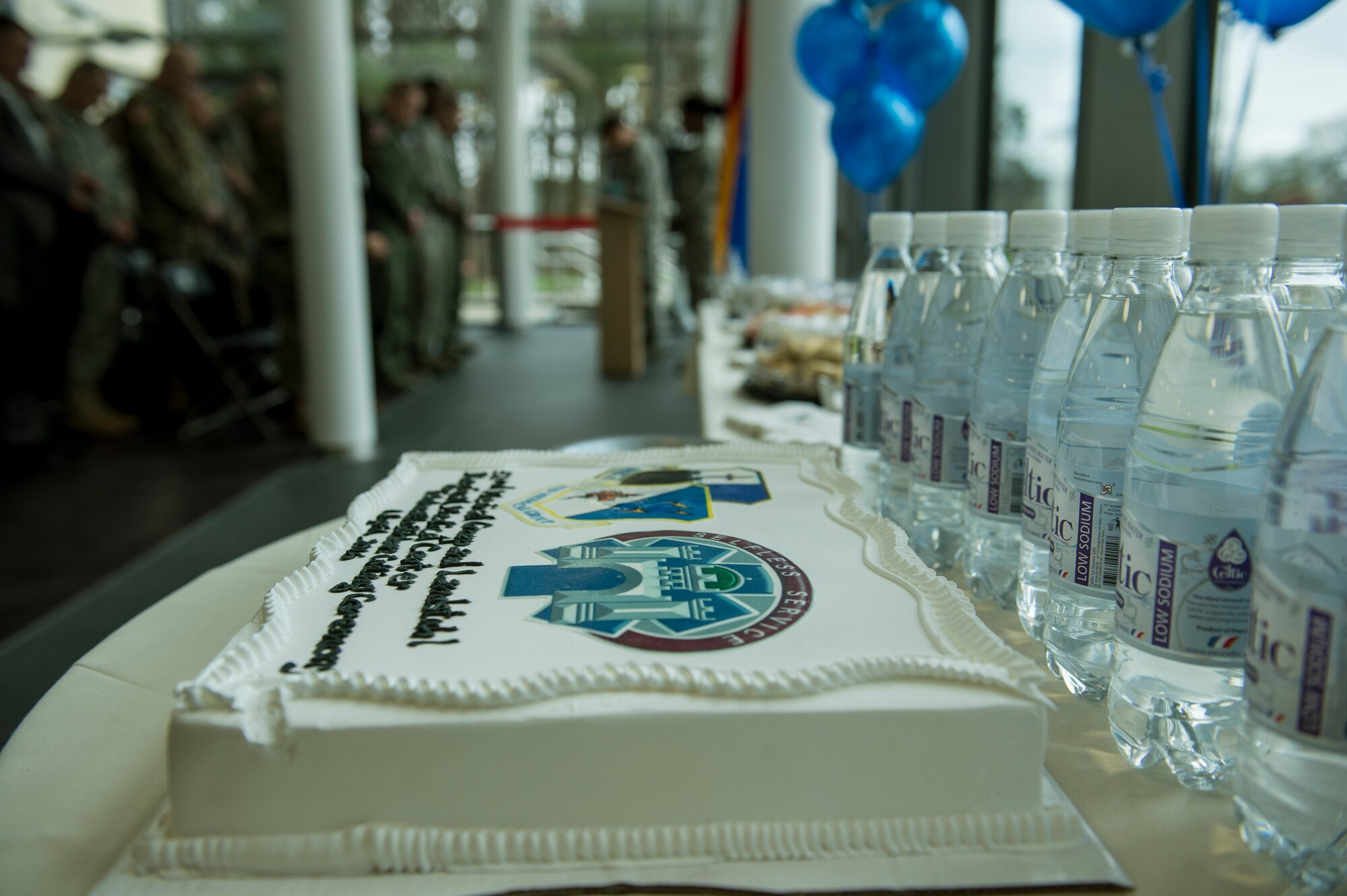 Members of the 52nd Fighter Wing leadership use the Telehealth cart to video conference with Landstuhl Regional Medical Center after the 52nd Medical Group/LRMC Telehealth ribbon cutting inside the 52nd MDG clinic April 1, 2016, at Spangdahlem Air Base, Germany. The Telehealth cart uses VTC and other medical instruments to provide doctors from LRMC with real-time readings on patient vital signs. (U.S. Air Force photo by Senior Airman Rusty Frank/Released)