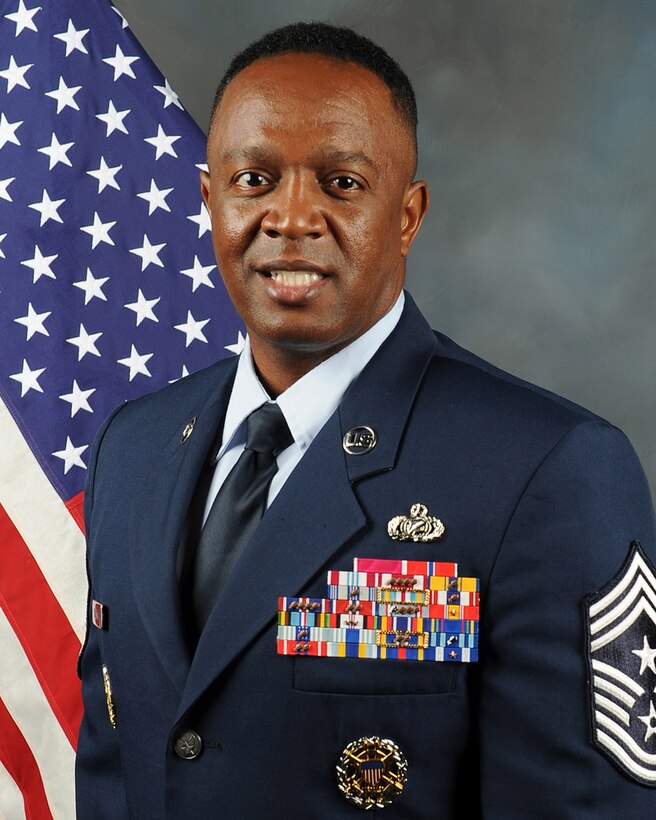 Chief Master Sgt. Calvin William, AFGSC Command Chief
