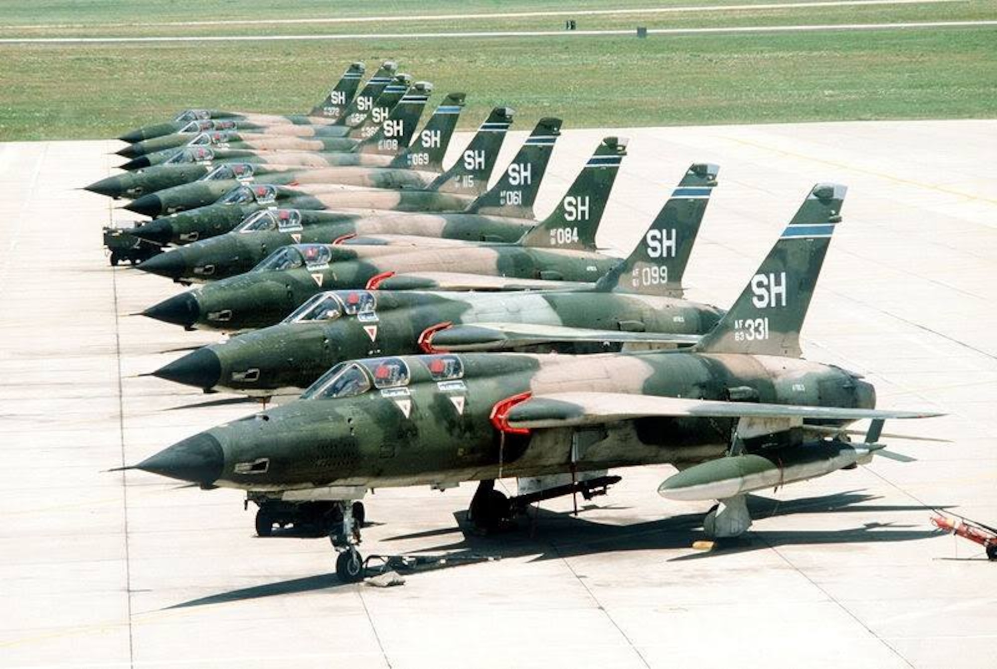 The "Okies" of the "Fighting 507th" have seen many changes in its diverse history from the P-47 “Thunderbolts” to the F-105 "Thunderbolts pictured here, to the KC-135 “Stratotankers”, the unit continues to play a important role in our national defense. This video highlights the historical past of the 507th Air Refueling Wing, Air Force Reserve Command. (507th Fighter Wing, 507th Wing, 507th Tactical Fighter Group, 507th Fighter Group). (U.S. Air Force Video/Maj. Jon Quinlan)
