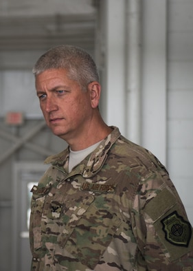 Col. David Hanson, new 919th Operations Wing vice commander, tours the base March 31 at Duke Field, Fla. Hanson leads the wing's special operations forces ensuring unit readiness for worldwide deployments in support of combatant commands as well as directing wing headquarters staff functions.  (U.S. Air Force photo/Tech. Sgt. Jasmin Taylor)