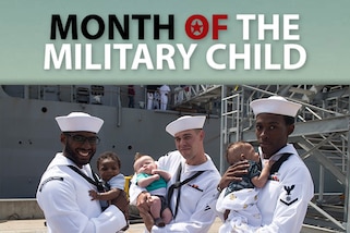 Military children make up a very special part of our nation's population. Although young, these brave sons and daughters stand in steadfast support of their military parents. To honor their unique contributions and sacrifices on behalf of our country, each April is designated the Month of the Military Child.