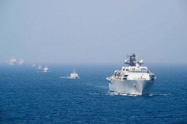 The International Mine Countermeasures Exercise, the largest maritime exercise in the world, kicked off April 4, with international naval and civilian maritime forces from more than 30 nations spanning six continents training together across the Middle East. 
