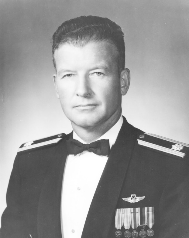 Headshot of a man wearing formal military attire.