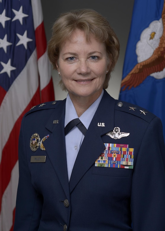 Maj. Gen. Mary Anne Miller's official photo.