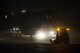 U.S. Air Force Airmen from the18th Civil Engineer Squadron conduct a nighttime airfield damage repair contingency exercise at the Silver Flag training site April 5, 2016, on Kadena Air Base, Japan. Civil engineer Airmen demonstrated their capability to reestablish a damaged runway despite operating in a hostile environment and sustaining casualties from attacks. (U.S. Air Force photo by Senior Airman Peter Reft/Released)