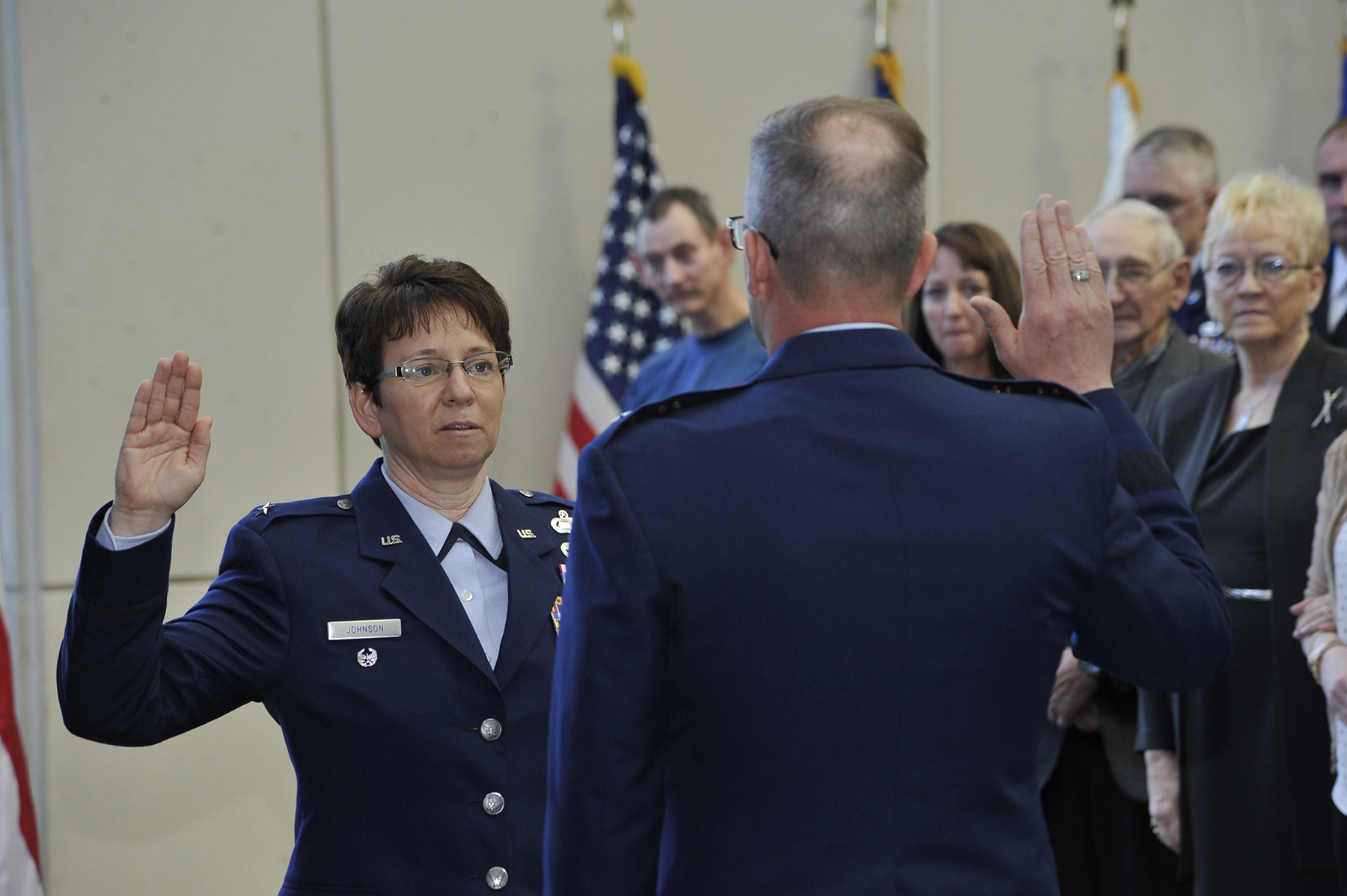 Wendy Johnson Nebraska Air Guard's first female general