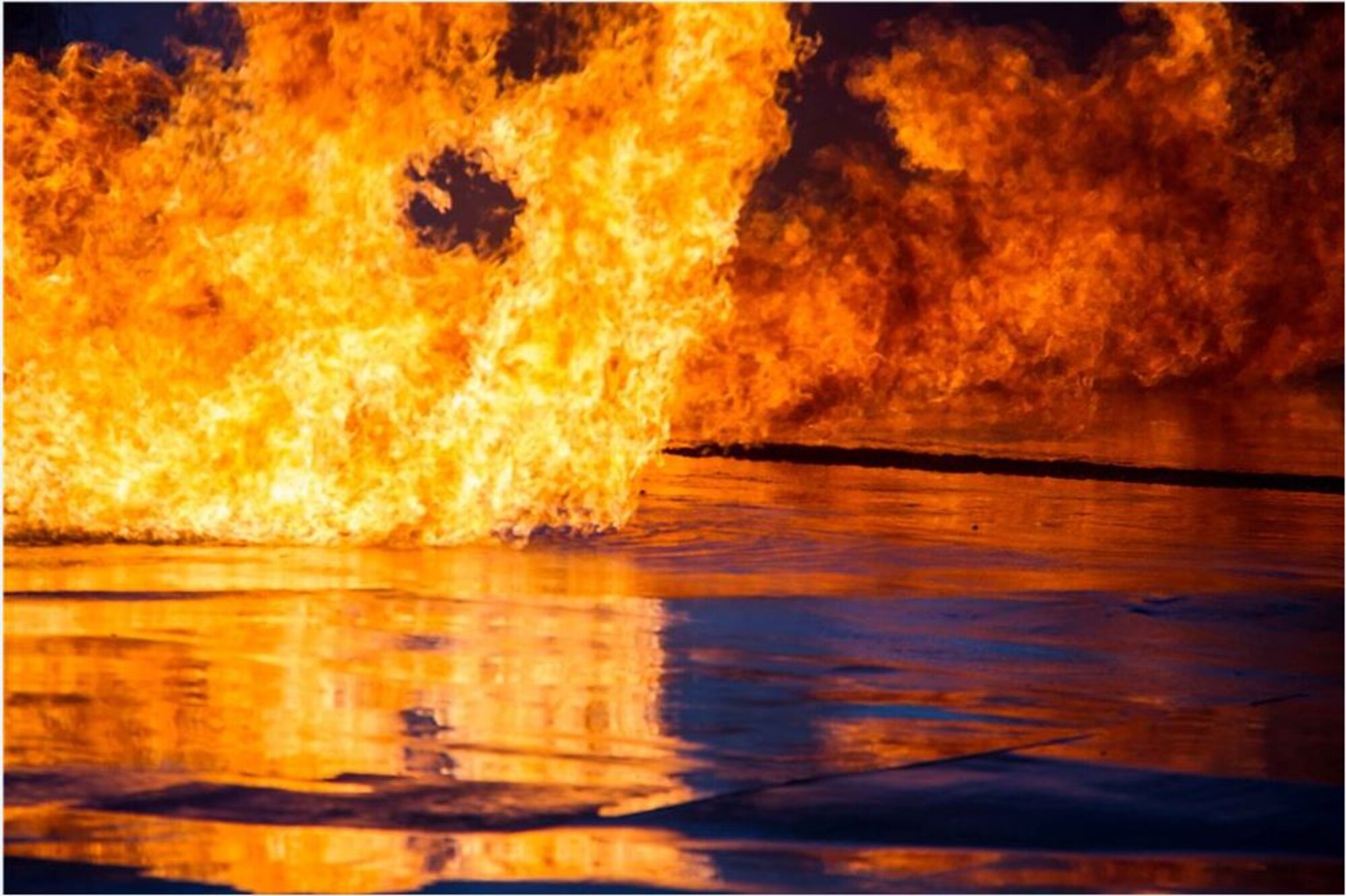 "Fire Reflection" by Roberta Snyder was one entry in the Adult Photography category in 2015. (Courtesy photo)
