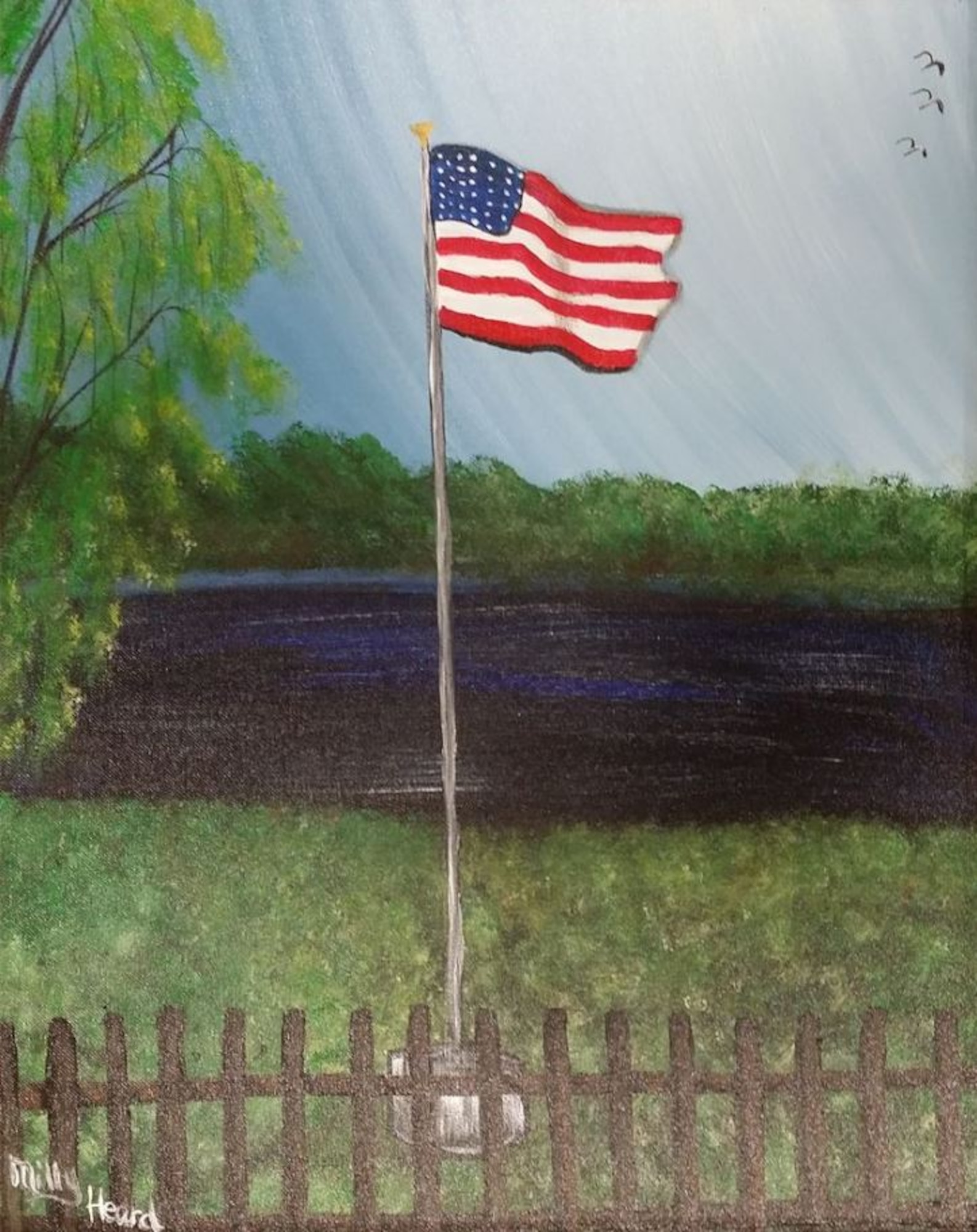 "Still Standing" by Miriam Heard was one entry in the Adult Artist Craftsman category in 2015. (Courtesy photo)