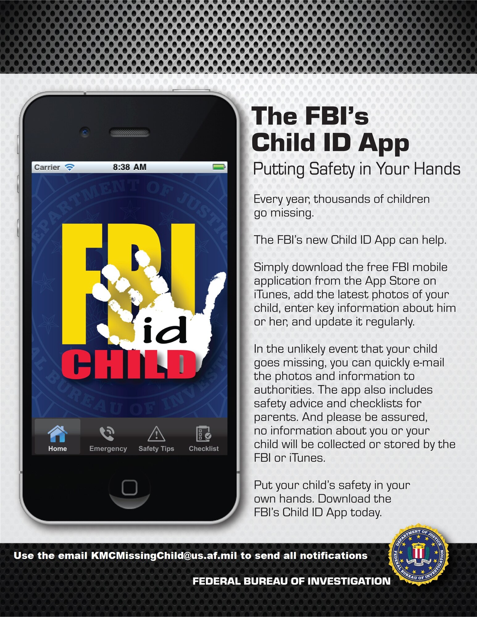FBI Child ID app