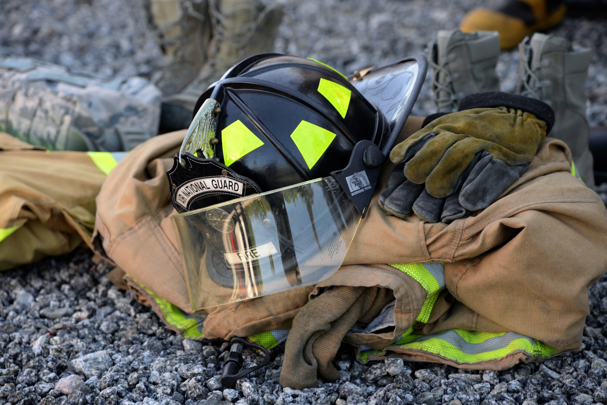 A picture of Firefighter equipment.