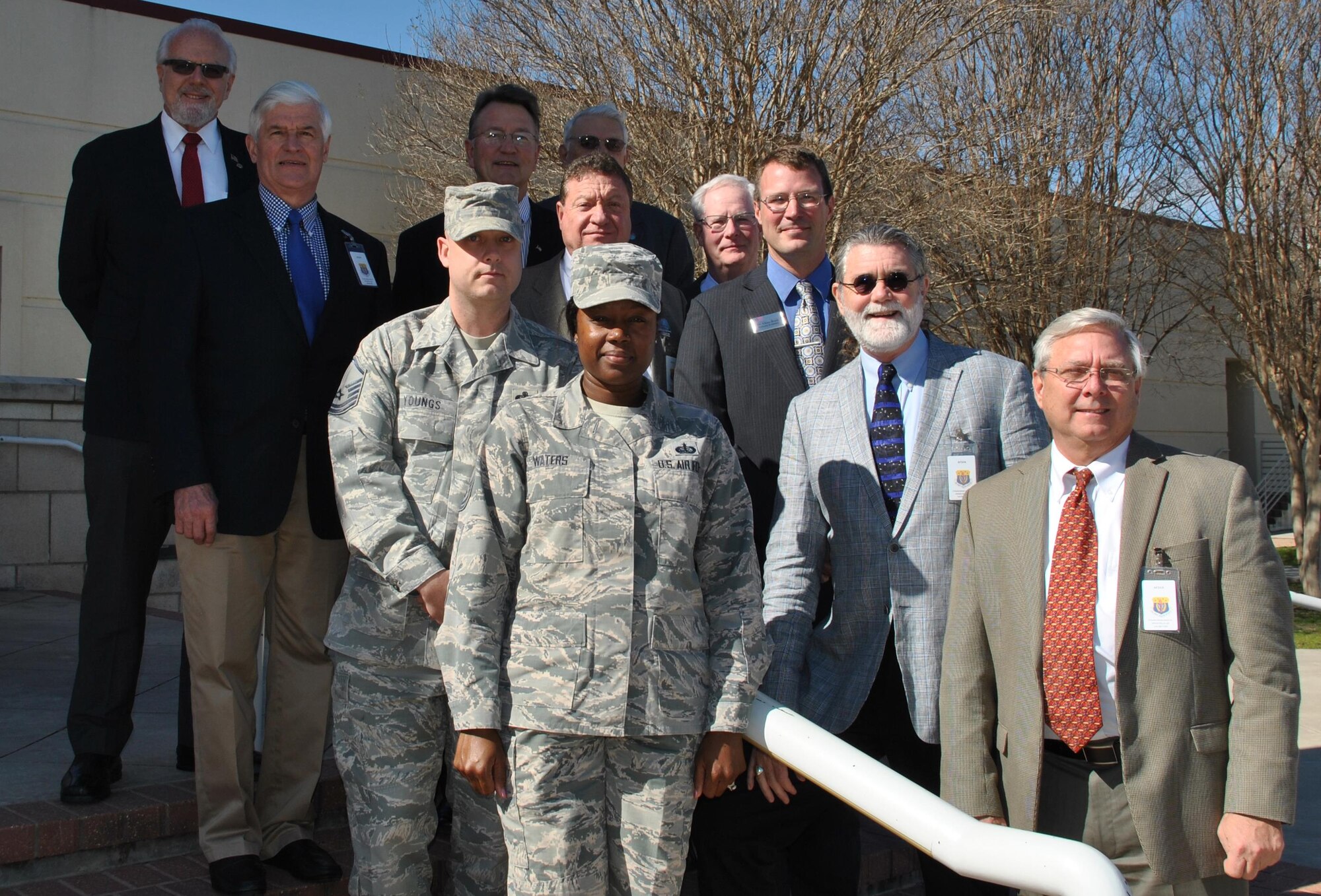 Past and current Hennessy travelers participated in an orientation session at the Air Force Services Activity on Joint Base San Antonio-Lackland, Texas, Feb. 3-5, 2016. The travelers then hit the road for their month-long travels to choose the best of the best Air Force, Air National Guard and Air Force Reserves dining facilities and outstanding food service personnel. (U.S. Air Force photo/Carole Chiles Fuller/Released)