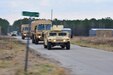 U.S. Army paratroopers from B Co., 112th Signal Bn., 528th Special Operations Sustainment Brigade arrive in a convoy for airborne operations during a validation exercise near Camp Lejeune, N.C., March 1, 2016. A validation exercise, (VALEX) is a multi-day, lanes training event to validate a units preparedness to conduct real world operations. (U.S. Army Photo by Sgt. Neil A. Stanfield)(Released)