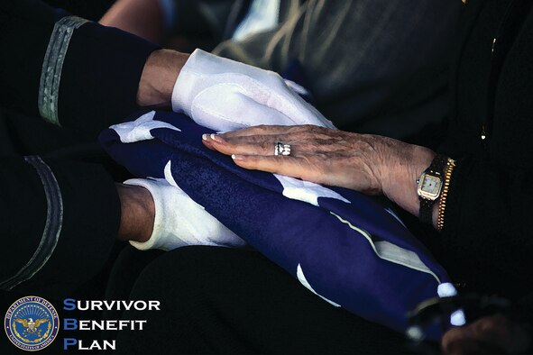 The Survivor Benefit Program provides no-cost automatic coverage to active duty and reserve component members who die of a service connected cause. In addition, active duty members can purchase coverage upon retirement and reserve component members can elect coverage when they have 20 years of qualifying service for reserve retired pay. (U.S. Air Force graphic by Senior Airman Jimmie D. Pike)