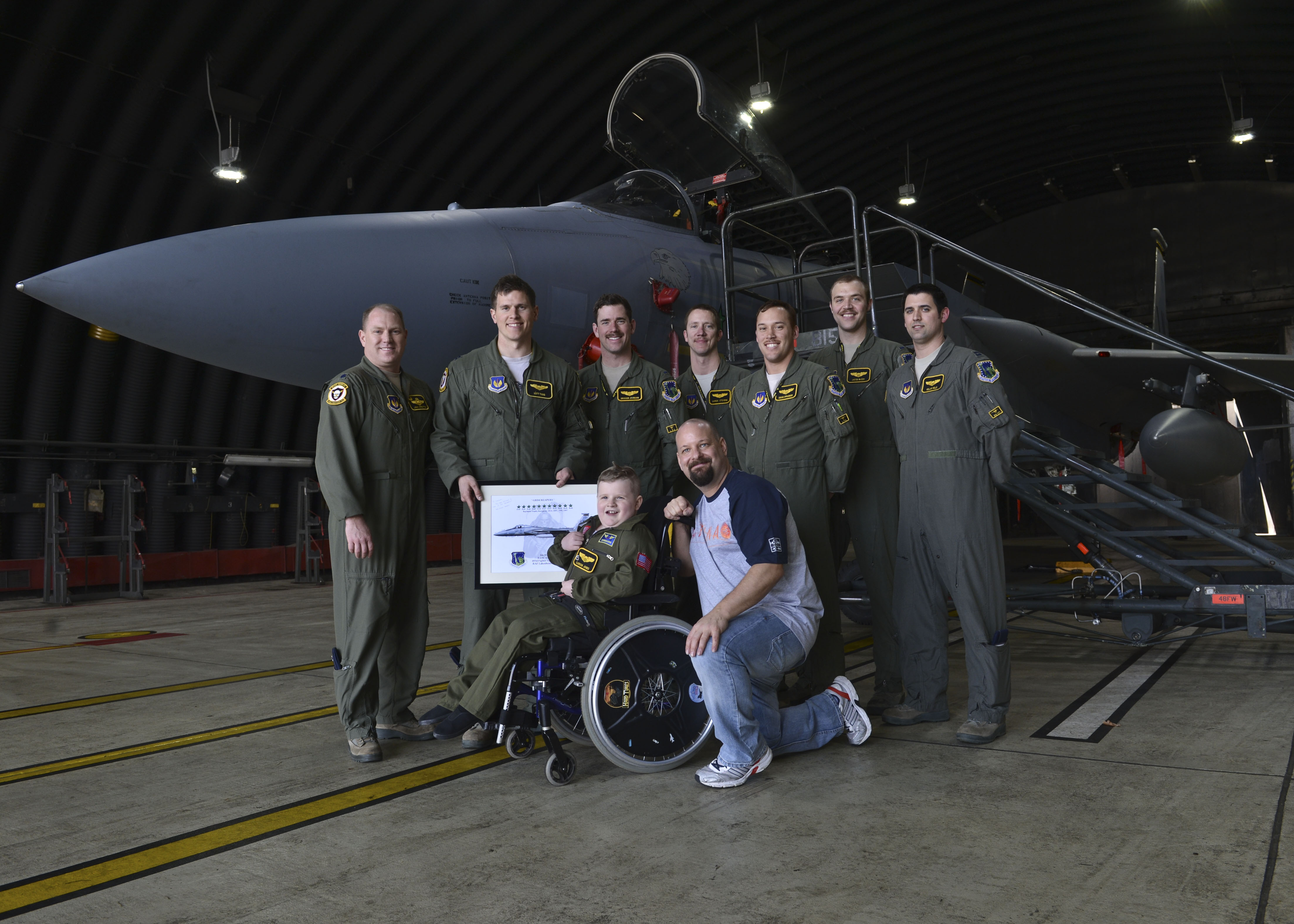 Lakenheath goes above and beyond during “Pilot for a Day” > Royal Air