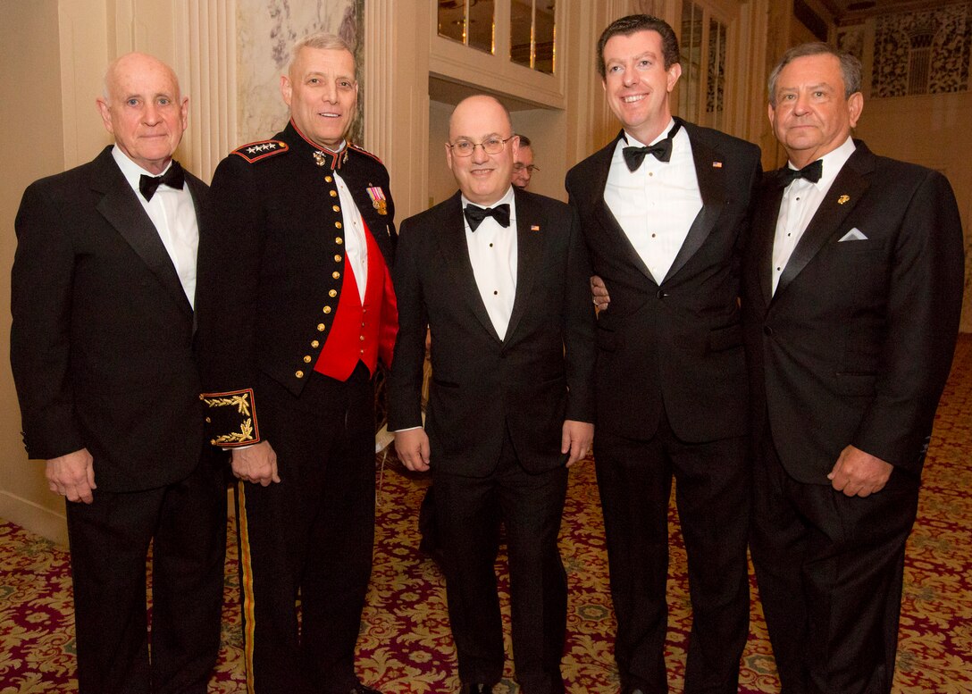 The Assistant Commandant of the U.S. Marine Corps, Gen. John M. Paxton, Jr., attends the 21st Annual Marine Corps Law Enforcement Foundation Gala in New York City, N.Y., April 6, 2016. (U.S. Marine Corps photo by Sgt. Tia Dufour/Released)