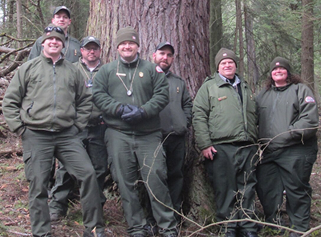 Rangers from the U.S. Army Corps of Engineers Shenango River Lake and Tionesta Lake attended a Pennsylvania Department of Conservation and Natural Resources workshop about the Hemlock Woolly Adelgid, March 3.