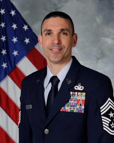 Chief Master Sergeant Shawn L. Drinkard is the Command Chief Master Sergeant, 57th Wing, Nellis Air Force Base, Nevada.  He is responsible for the wing’s combat readiness and serves as the principle advisor to the commander and senior staff members on all issues affecting the utilization, training, development, discipline, and welfare of 2,500 enlisted Airmen.