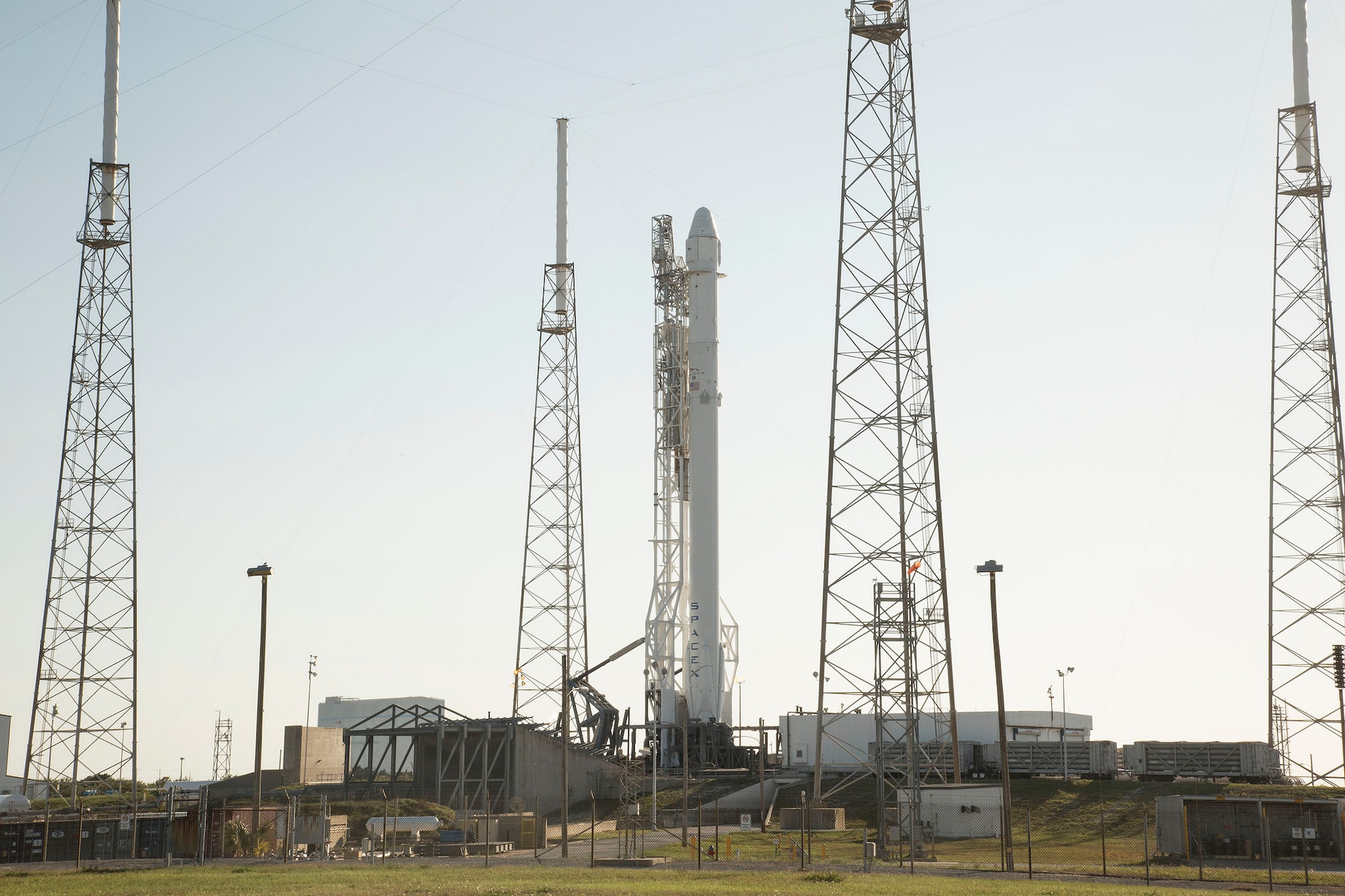 The 45th Space Wing supported SpaceX’s successful launch of a Falcon 9 Dragon spacecraft headed to the International Space Station from Space Launch Complex 40 at Cape Canaveral Air Force Station April 8 at 4:43 p.m. ET. This is the seventh major launch operation for the Eastern Range this year, and this launch is the eighth contracted mission by SpaceX under NASA’s Commercial Resupply Services contract. (Courtesy photo by SpaceX)