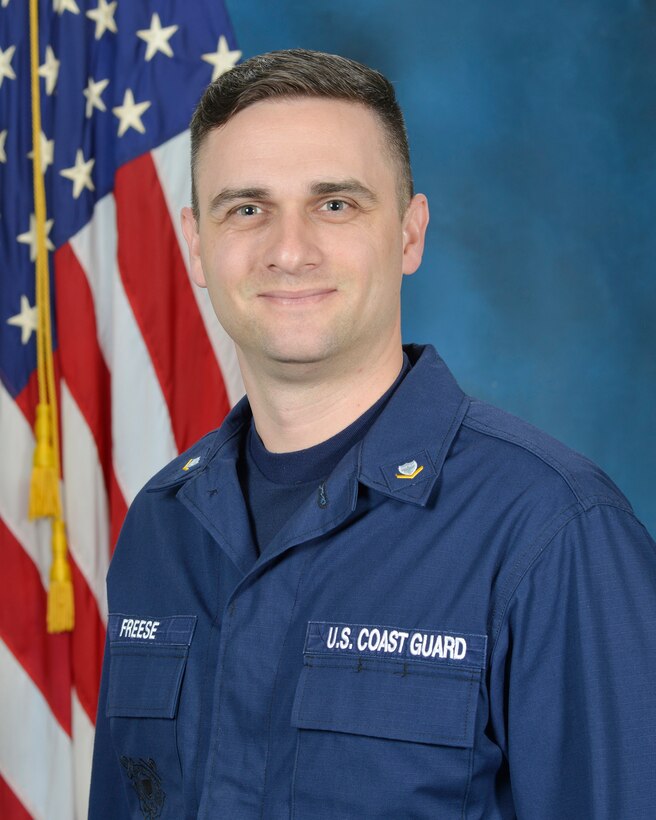 Petty Officer Third Class Peter Freese, United States Coast Guard, Sector Southeastern New England, Providence, Rhode Island.
