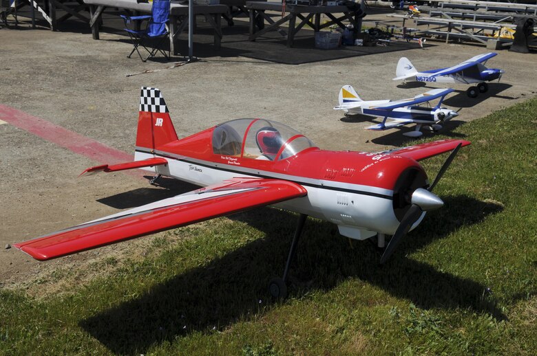 Radio-controlled airplanes are parked at the Beale Blackbirds Radio Control Club flying field on Beale Air Force Base, California March 25, 2016.The club has events throughout the year where you can meet and learn from experienced members about the sport. (U.S. Air Force photo by Senior Airman Michael J. Hunsaker)


