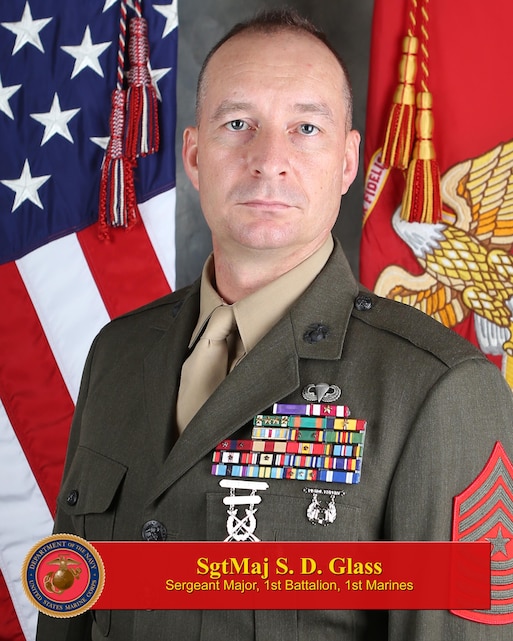 Sergeant Major Stuart D. Glass > 1st Marine Division > Leaders
