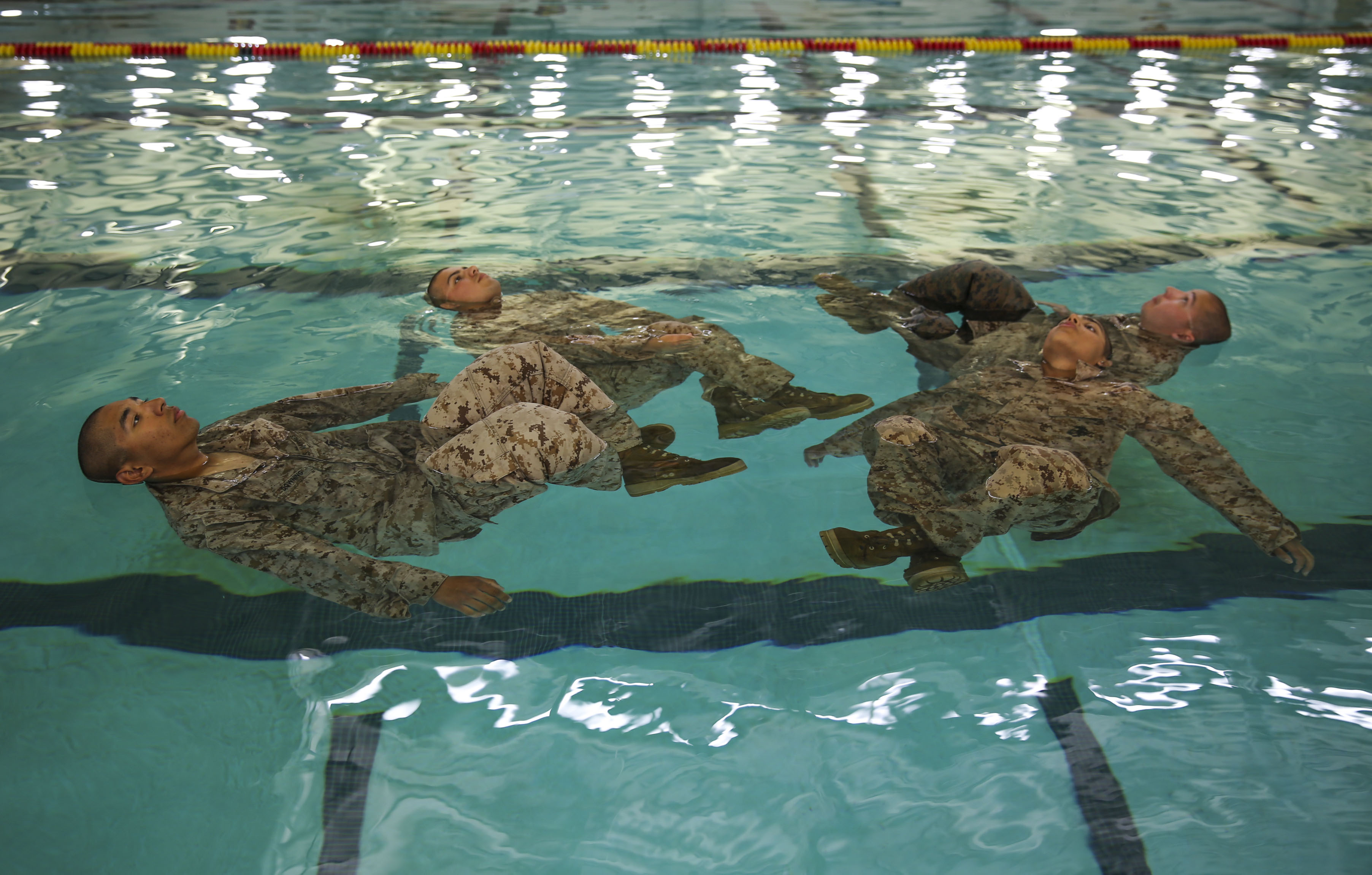 Co. L Swim Qualification