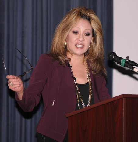 U.S. Merit Systems Protection Board (MSPB) Chairman Susan Tsui Grundmann - keynote speaker for the National Women's History Month Observance held at Naval Support Facility Dahlgren in March - talks about the power of engagement and its importance to achieving greater opportunities and success in federal government. Grundmann also discussed an MSPB report related to the 2016 theme for National Women's History Month: "Working to Form a More Perfect Union: Honoring Women in Public Service and Government." The report cited changes within the federal government, reflecting diminishing differences between women and men in important characteristics such as education and experience. It recommended actions that agencies and managers can take to further progress in the representation and advancement of women and increase fairness for all employees.