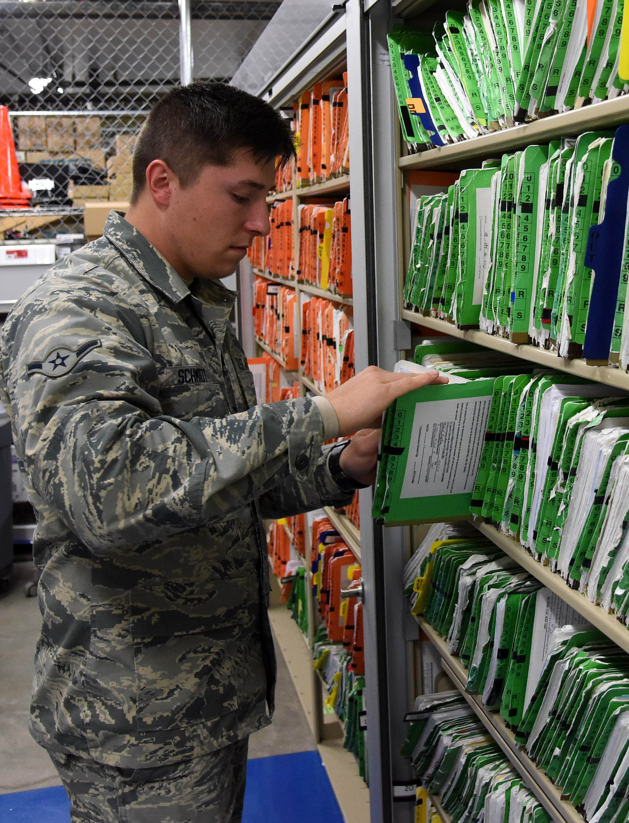 Malmstrom's Outpatient Records takes care of Airmen's medical history
