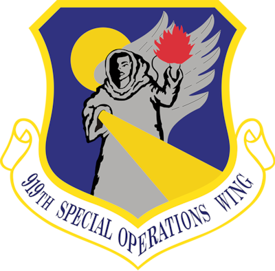 The 919th Special Operations Wing, located at Eglin Air Force Base Field 3 (Duke Field), Fla., is the only special operations wing in the Air Force Reserve. The 919th SOW is a subordinate of 10th Air Force headquartered at Naval Air Station Fort Worth Joint Reserve Base, Texas, and the Air Force Reserve Command, with headquarters at Robins Air Force Base, Ga. In wartime or a contingency, the 919th SOW reports to Air Force Special Operations Command at Hurlburt Field, Fla., its gaining major command.