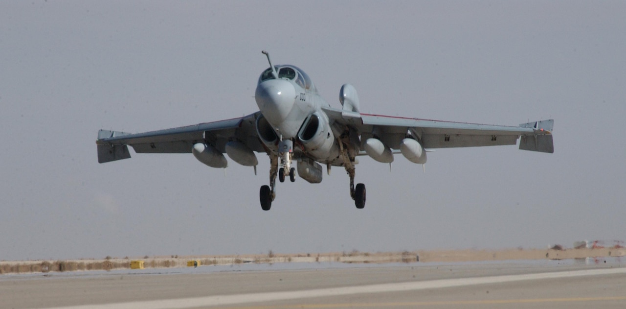 Marine Corps EA-6B Prowler aircraft have deployed to Turkey to support Operation Inherent Resolve, the effort to counter the Islamic State of Iraq and the Levant. Marine Corps photo