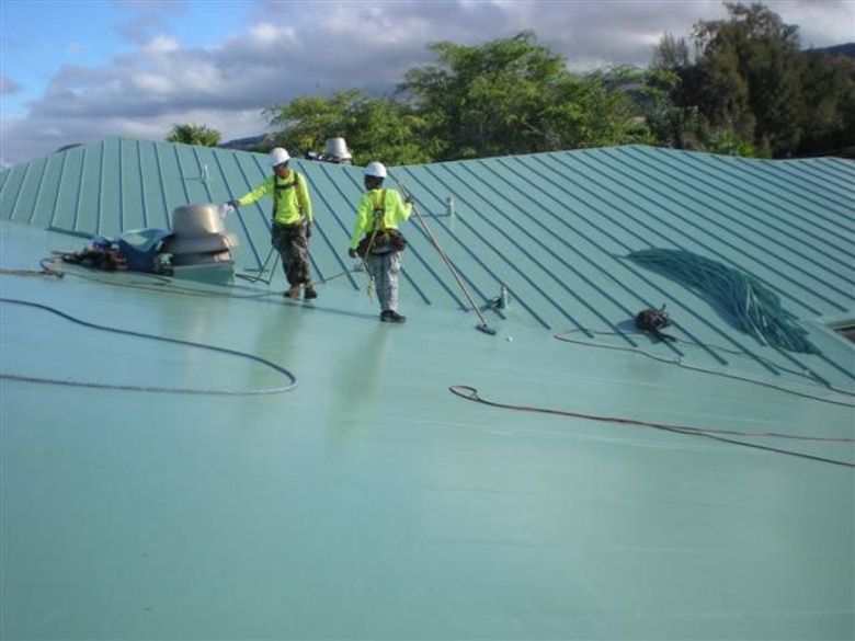 This new roof is similar to the one that will be replacing the current roof at the Turner Hall project in Honolulu, Hawaii. 