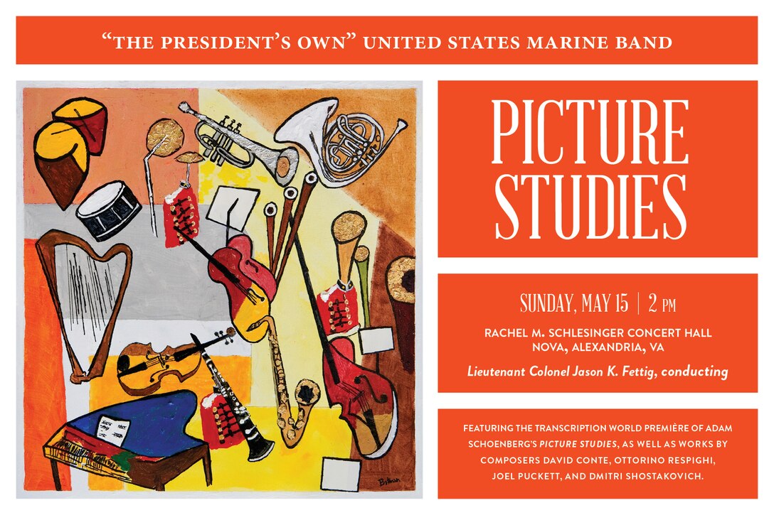 Sunday, May 15 at 2 p.m., NOVA, Alexandria, Va. This concert explores how images and imagination are turned into music, with inspiration taken from ancient ballads, painting, sculpture, poetry, photographs, and film. Each of the works presented on this program began its life as a very personal study and interpretation by the composer. Yet music possesses the potential to move well beyond the images that inspire it, becoming living art that evolves with each performance and brings with it the invitation to create new pictures within the mind of the listener. The concert is free and no tickets are required. Free parking is available
