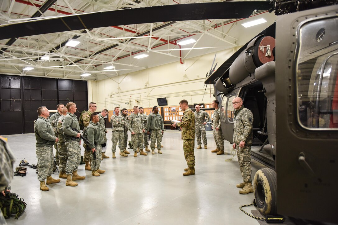 Aircrews from the U.S. Army Reserve's 8-229th AHB conduct Air Assault Operations with soldiers from 95th Training Division, April 8. 8-229th AHB is a direct reporting unit to the 11th Theater Aviation Command (TAC). The 11th TAC is the only aviation command in the Army Reserve. (Photos by Renee Rhodes / Fort Knox Visual Information)