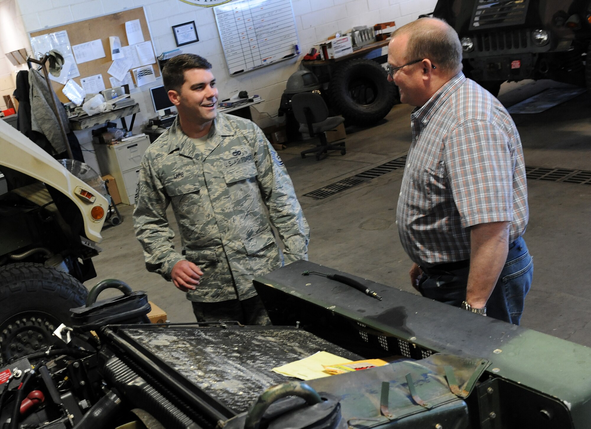 Partners in deterrence “Sister base” Airmen visit Whiteman > Whiteman
