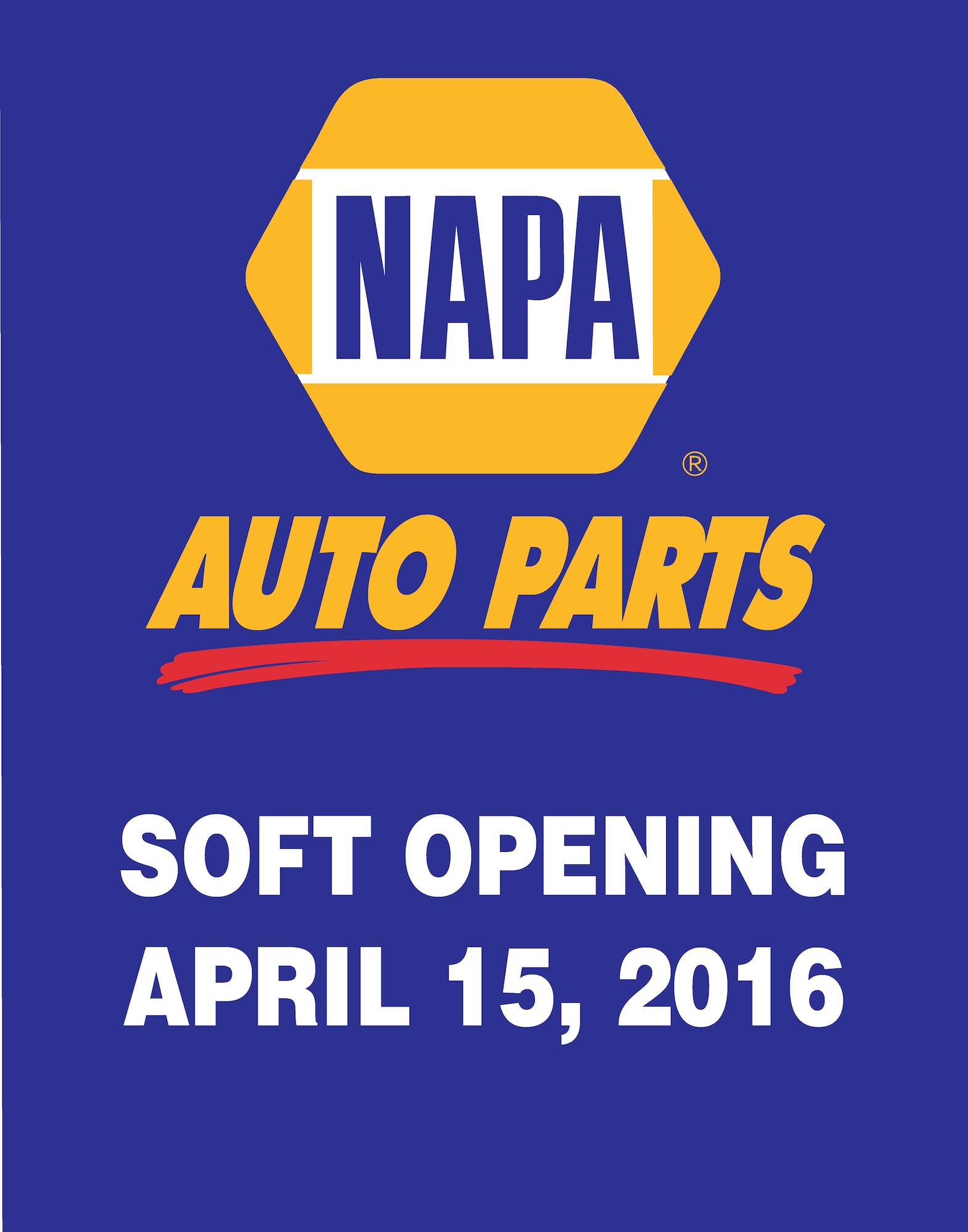 NAPA Auto Parts is now open. (Courtesy graphic)