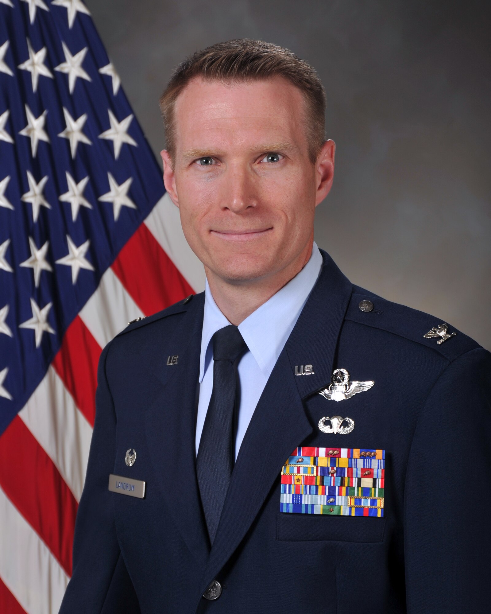 Brig. Gen. (select) Lance K. Landrum will assume command of the 31st Fighter Wing from Maj. Gen. (select) Barre R. Seguin. (Courtesy photo)