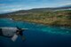 A U.S. Air Force C-130 Hercules with the 36th Airlift Squadron flies off the coast of Cebu, Philippines, April 14, 2016. This year marks the 32nd iteration of Balikatan, an annual Philippine- U.S. alliance focused on a variety of missions, including humanitarian assistance, maritime law enforcement, and environmental protection. (U.S. Air Force photo by Staff Sgt. Michael Smith/ Released)