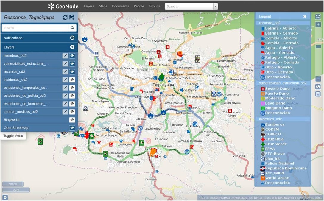 The GeoSHAPE website enables sharing of critical geospatial information with mission partners. This capability improves the common understanding, awareness, and responsiveness of government and non-government organizations and reduces the adverse effects of a disaster or crisis.