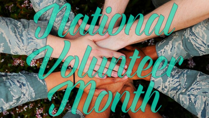 April is National Volunteer Month and offers a chance to highlight those helping others, which last year amounted to nearly 63 million Americans volunteering their time. (U.S. Air Force photo illustration by Staff Sgt. Jeffrey M. Schultze)