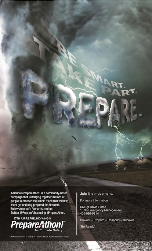 Tornadoes are one of nature’s most violent storms, and can cause death, injury, and destruction within seconds. For more information, download the How to Prepare for a Tornado guide, which provides the basics of tornadoes, explains how to protect yourself and your property, and details the steps to take now so that you can act quickly when you, your home, or your business is in danger.

https://community.fema.gov