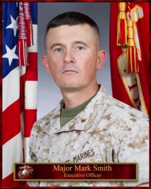 Major Mark A Smith 1st Marine Division Biography