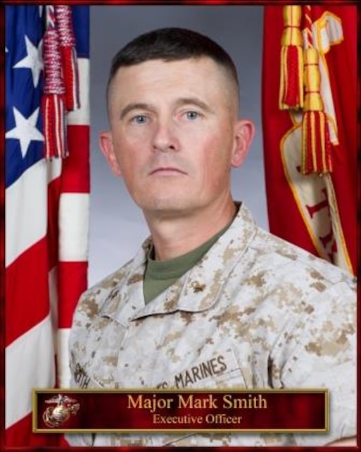 Major Mark A. Smith > 1st Marine Division > Biography