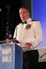 151017-N-HW977-477 RIVERSIDE, Calif. (Oct. 17, 2015) Capt. Stephen H. Murray, commanding officer of Naval Surface Warfare Center (NSWC), Corona Division, delivers welcoming remarks during the inaugural Inland Empire Navy Birthday Ball. The sold-out event, to commemorate the Navy's 240th birthday, included dinner, ceremonies, music, dancing and a keynote address by U.S. Representative Ken Calvert (R-Corona). All proceeds will benefit the Navy-Marine Corps Relief Society. (U.S. Navy photo by Greg Vojtko/Released)